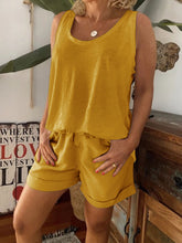 Load image into Gallery viewer, Round Neck Sleeveless Loose Women&#39;s Suit
