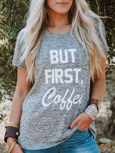 Loose Short Sleeve Round Neck Print Tops