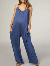 Load image into Gallery viewer, Casual Loose Suspenders Jumpsuit
