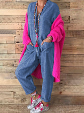 Load image into Gallery viewer, Casual Fashion Wild Button Jumpsuit
