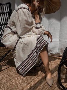 Fashionable Bohemian Casual Maxi Dress