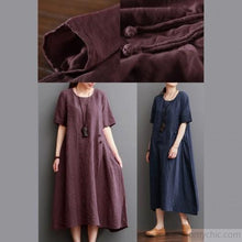 Load image into Gallery viewer, Casual Solid Color Fashion Loose Dress

