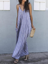 Load image into Gallery viewer, Bohemia Spaghetti-Neck Deep V-Neck Maxi Dress

