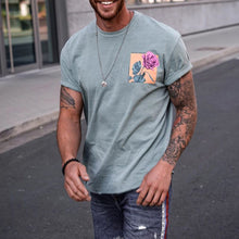Load image into Gallery viewer, Men&#39;S Fashion Round Neck Printed Short-Sleeved T-Shirt

