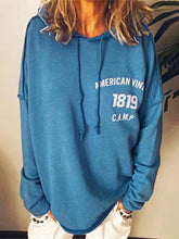 Load image into Gallery viewer, Long Sleeves Letter Printed Casual Sweatshirts
