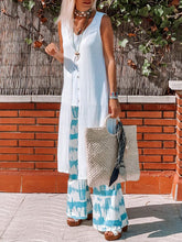 Load image into Gallery viewer, Three Piece Set Of Fashionable Casual Loose Vest Tops Pant And Coat
