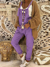 Load image into Gallery viewer, Casual Dot printing Summer Leisure Jumpsuit
