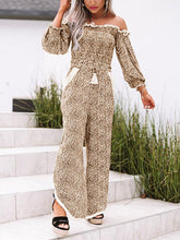 Load image into Gallery viewer, Leopard Print Loose Suit
