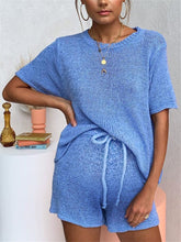 Load image into Gallery viewer, Casual Loose Loungewear Top Pant Knitted Suit
