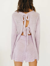 Load image into Gallery viewer, Fashionable Backless Lace Two-piece Set
