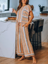 Load image into Gallery viewer, Casual Loose Fashion Comfortable Soft Stripe Suit
