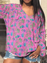 Load image into Gallery viewer, Casual Loose Skull Long Sleeve Top
