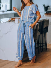 Load image into Gallery viewer, Casual Loose Fashion Comfortable Soft Stripe Suit
