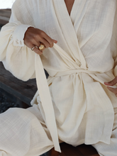 Load image into Gallery viewer, Casual Cotton and Linen Belt Set
