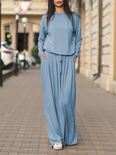 Load image into Gallery viewer, Casual Loose Knit Two-piece Suit
