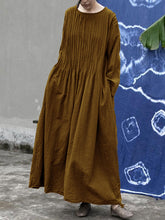 Load image into Gallery viewer, Casual Fashion Solid Color Wild Dress
