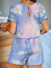 Load image into Gallery viewer, Fashion Round Neck Tie-dye Casual Suit
