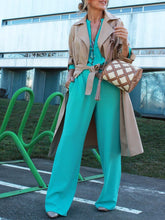 Load image into Gallery viewer, Casual Loose Solid Color Two-piece Suit
