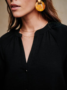 Casual V-Neck Dress