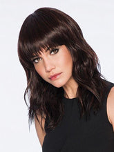 Load image into Gallery viewer, Brown and Blonde Mid-Length Curly Synthetic Wigs
