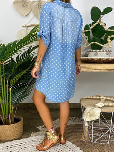 Fashion Casual Loose Star Print Dress