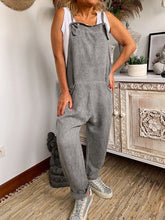 Load image into Gallery viewer, Simple Casual Plain Sling Jumpsuit
