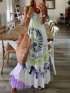 Casual Fashion Vest Maxi Dress for Vacation