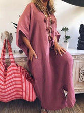 Load image into Gallery viewer, Casual Loose Solid Color Dress
