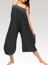 Load image into Gallery viewer, Pure Color Sling Tube Top Casual Loose Jumpsuit
