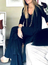 Load image into Gallery viewer, Simple Casual Comfortable Soft Top Trousers Three-Piece Suit
