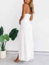 Load image into Gallery viewer, One-shoulder Sling Evening Dress

