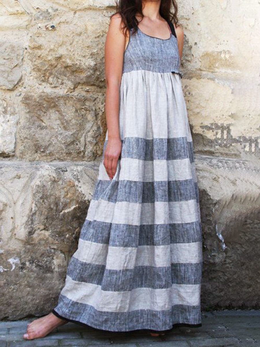 Fashion Casual Sleeveless Printed Dress