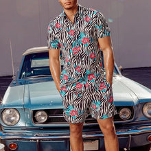 Load image into Gallery viewer, Men Color Print Holiday Style Suit
