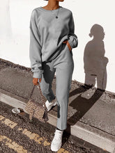 Load image into Gallery viewer, Pure Color Comfortable Sweater Suit
