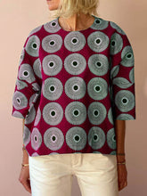 Load image into Gallery viewer, Stylish Casual Round Neck Boho Print Top
