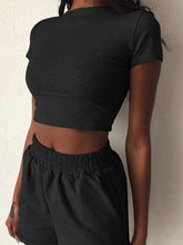 Load image into Gallery viewer, Fashion Casual Solid Color Sexy Two-piece Suit
