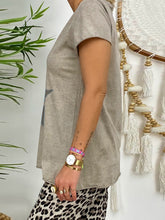 Load image into Gallery viewer, Simple Casual Loose Top Leopard Pants Set
