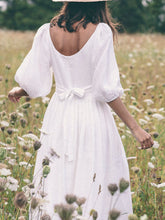 Load image into Gallery viewer, Bohemian Solid Color Maxi Dress

