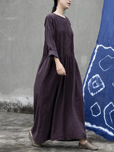 Load image into Gallery viewer, Casual Fashion Solid Color Wild Dress
