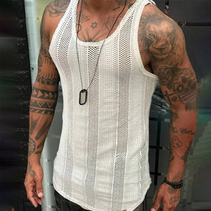 Personalized Hollow Breathable Slim Vest