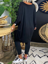 Load image into Gallery viewer, Simple Casual Loose V Neck Long-Sleeved Top Pants Suit
