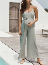 Load image into Gallery viewer, Simple Loose Suspenders Pregnant Women&#39;S Jumpsuit
