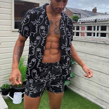 Load image into Gallery viewer, Men&#39;S Summer Printed Casual Suit
