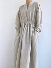 Load image into Gallery viewer, Solid Color Wild Fashion Waist Dress
