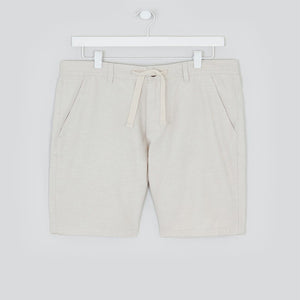 Solid Color Drawstring Casual Shorts