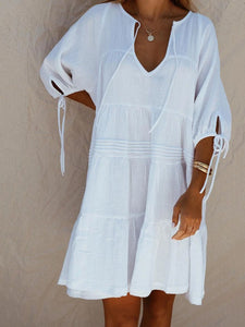 Fashion Casual V-neck Dress