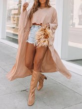 Load image into Gallery viewer, Simple Casual Loose Round Neck Irregular Top
