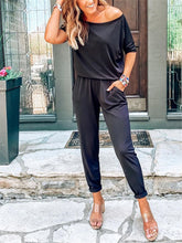 Load image into Gallery viewer, Simple casual loose short sleeve suit
