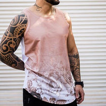 Load image into Gallery viewer, Men&#39;S Floral Print Gradient Vest
