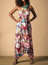 Load image into Gallery viewer, Sling Sleeveless Printed Casual Jumpsuit
